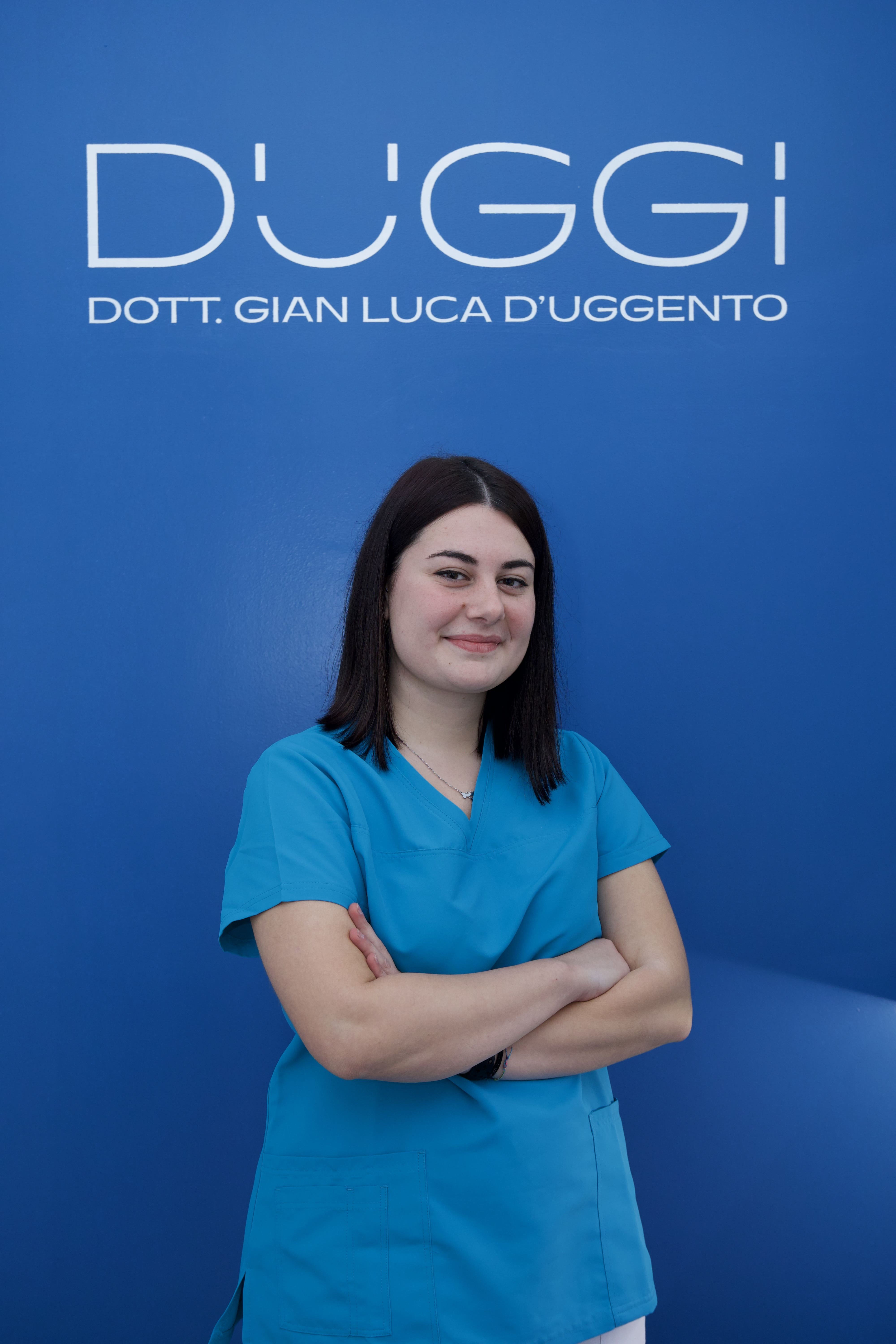 Ritratto di Sara Ascione, assistente.